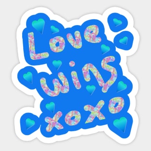 Love Wins Sticker